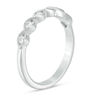Thumbnail Image 2 of 1/5 CT. T.W. Diamond Twist Anniversary Band in 10K White Gold
