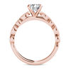 Thumbnail Image 2 of 1 CT. T.W. Diamond Vintage-Style Engagement Ring in 14K Rose Gold