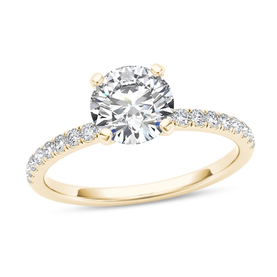 1 CT. T.w. Diamond Engagement Ring in 14K Gold