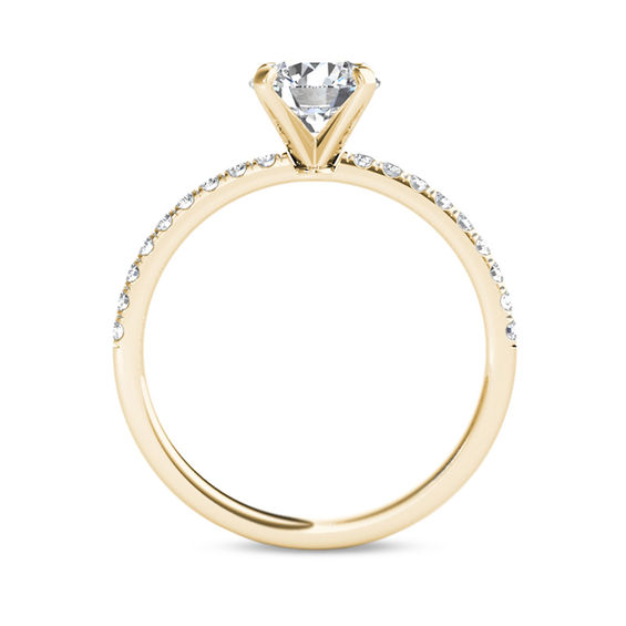 1 CT. T.w. Diamond Engagement Ring in 14K Gold