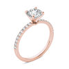 Thumbnail Image 1 of 1-1/5 CT. T.W. Diamond Engagement Ring in 14K Rose Gold