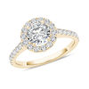 Thumbnail Image 0 of 1-1/5 CT. T.W. Diamond Frame Engagement Ring in 14K Gold