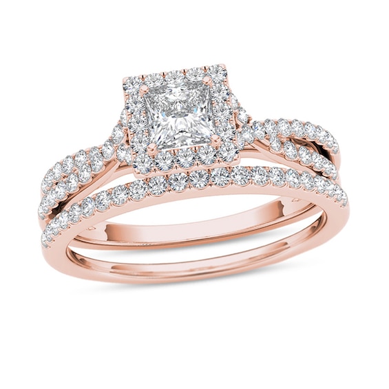 Rose gold wedding rings zales sectiones