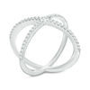 Thumbnail Image 1 of 1/3 CT. T.W. Diamond Orbit Ring in 10K White Gold