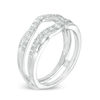 Thumbnail Image 2 of 1/2 CT. T.W. Diamond Contour Solitaire Enhancer in 14K White Gold