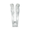 Thumbnail Image 4 of 1/2 CT. T.W. Diamond Contour Solitaire Enhancer in 14K White Gold