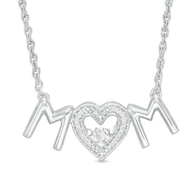 zales mom heart necklace