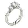 Thumbnail Image 1 of 1-1/2 CT. T.W. Diamond Three Stone Engagement Ring in 14K White Gold