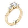 Thumbnail Image 1 of 1-1/2 CT. T.W. Diamond Three Stone Engagement Ring in 14K Gold