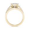 Thumbnail Image 3 of 1-1/2 CT. T.W. Diamond Frame Bridal Set in 14K Gold