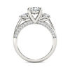 Thumbnail Image 3 of 1-3/4 CT. T.W. Diamond Three Stone Engagement Ring in 14K White Gold