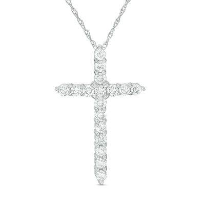 Zales diamond cross necklaces invisible dry