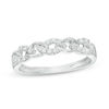 Thumbnail Image 0 of 1/8 CT. T.W. Diamond Link Band in 10K White Gold