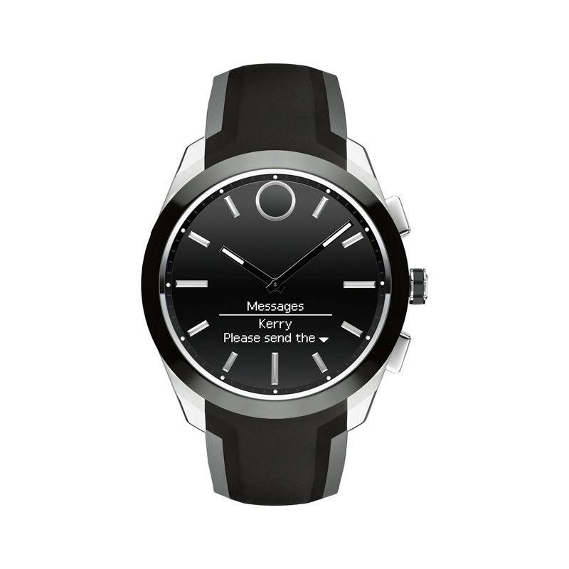 Men's Movado Bold® Motion Connected II Black IP Strap Smart Watch (Model: 3660012)