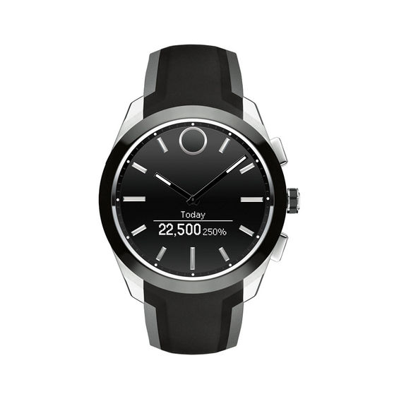 Men's Movado BoldÂ® Motion Connected II Black IP Strap Smart Watch (Model: 3660012)