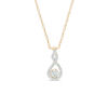 Thumbnail Image 1 of 1/10 CT. T.W. Diamond Infinity Necklace in 10K Gold