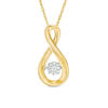 Thumbnail Image 0 of Composite Diamond Accent Infinity Pendant in 10K Gold