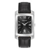Thumbnail Image 1 of Men's Bulova Classic Strap Watch with Black Rectangular Dial (Model: 96B269)