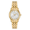 Thumbnail Image 1 of Ladies' Citizen Eco-Drive® Diamond Accent Gold-Tone Watch with White Dial (Model: EW2392-54A)