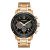 Thumbnail Image 0 of Men's Citizen Eco-Drive® Brycen Chronograph Rose-Tone Watch with Black Dial (Model: CA4359-55E)