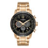Thumbnail Image 1 of Men's Citizen Eco-Drive® Brycen Chronograph Rose-Tone Watch with Black Dial (Model: CA4359-55E)