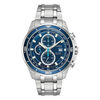 Thumbnail Image 0 of Men's Citizen Eco-Drive® Brycen Super Titanium™ Chronograph Watch with Blue Dial (Model: CA0349-51L)