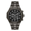Thumbnail Image 0 of Men's Bulova Diamond Accent Grey IP Chronograph Watch with Black Dial (Model: 98D142)
