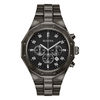 Thumbnail Image 1 of Men's Bulova Diamond Accent Grey IP Chronograph Watch with Black Dial (Model: 98D142)