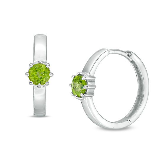 5 0mm Peridot Hoop Earrings In Sterling Silver Online Exclusives 5 0mm Peridot Hoop Earrings In Sterling Silver