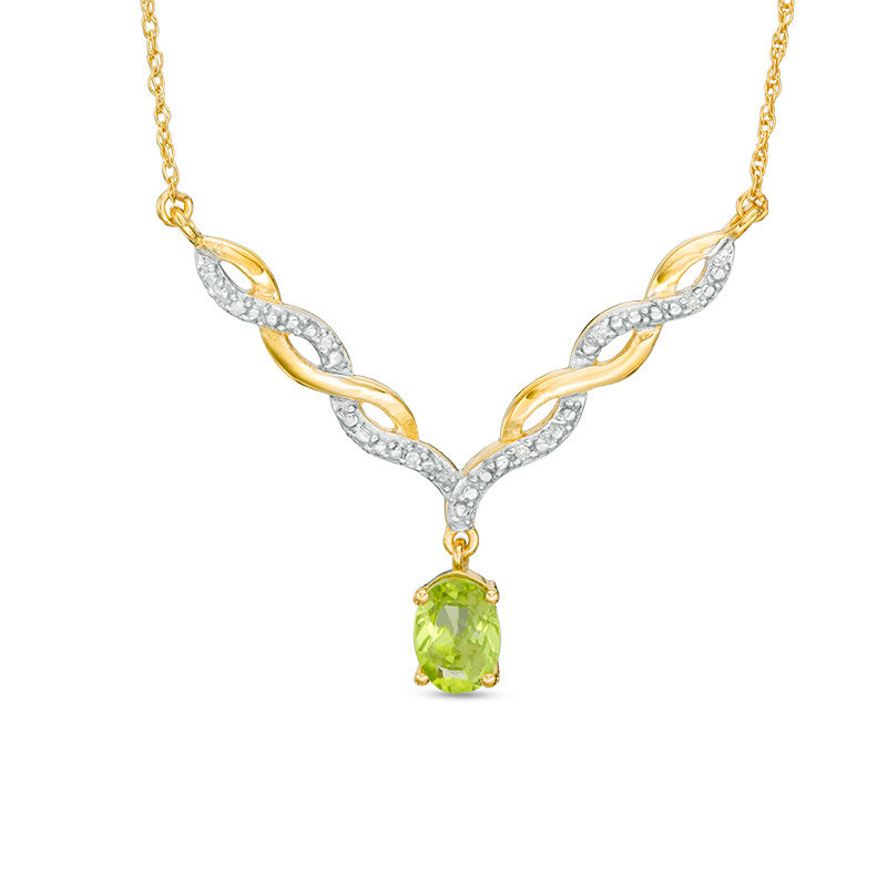 Amazon.com: VIR JEWELS 0.67 cttw Pendant Necklace, Peridot and Diamond Pear  Shape Pendant Necklace for Women in .925 Sterling Silver with Rhodium, 18  Inch Chain, Prong Setting : Vir Jewels: Clothing, Shoes & Jewelry