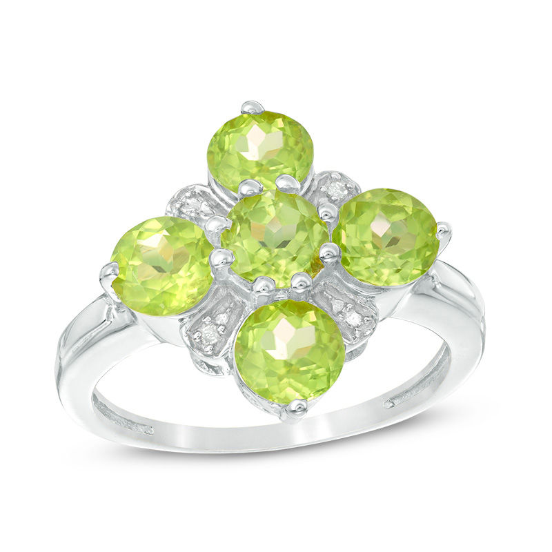 Zales peridot ring hotsell