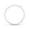 Thumbnail Image 2 of Lowercase Script Name Ring in Sterling Silver (1 Line)