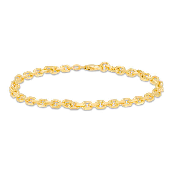 4.8mm Cable Chain Link Bracelet in 10K Gold - 8.5"