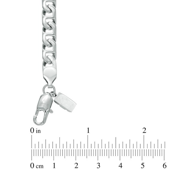 7.0mm Mariner Link Chain Necklace and Bracelet Set in Stainless Steel