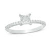 Thumbnail Image 0 of 1/3 CT. T.W. Princess-Cut Diamond Engagement Ring in 14K White Gold