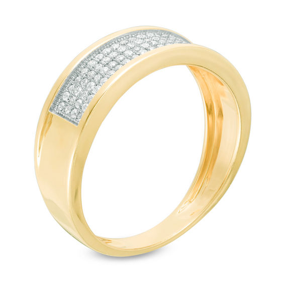 1/4 CT. T.w. Diamond Wedding Band in 10K Gold