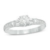 Thumbnail Image 1 of 5/8 CT. T.W. Diamond Tri-Sides Engagement Ring in 14K White Gold
