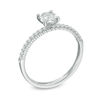 Thumbnail Image 2 of 1/3 CT. T.W. Diamond Engagement Ring in 14K White Gold