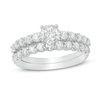 Thumbnail Image 0 of 1-1/2 CT. T.W. Diamond Bridal Set in 14K White Gold