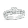 Thumbnail Image 1 of 1-1/2 CT. T.W. Diamond Bridal Set in 14K White Gold