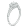 Thumbnail Image 2 of 7/8 CT. T.W. Princess-Cut Diamond Frame Engagement Ring in 14K White Gold