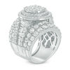 Thumbnail Image 1 of 7 CT. T.W. Diamond Frame Three Piece Bridal Set in 14K White Gold