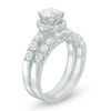 Thumbnail Image 2 of 2 CT. T.W. Diamond Frame Bridal Set in 14K White Gold