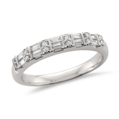 Zales baguette deals wedding band