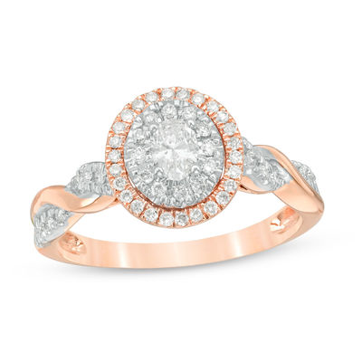 zales twist engagement ring
