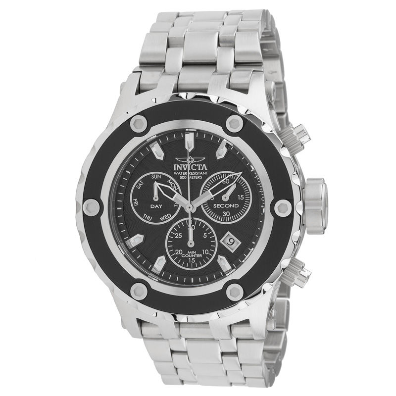 Men's Invicta Subaqua Chronograph Watch with Black Dial (Model: 23919)