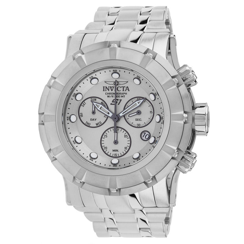 Main Image 1 of Men's Invicta S1 Rally Chronograph Watch with Silver-Tone Dial (Model: 23950)