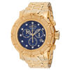 Thumbnail Image 1 of Men's Invicta S1 Rally Gold-Tone Chronograph Watch with Blue Dial (Model: 23955)