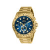 Thumbnail Image 1 of Men's Invicta Speedway Gold-Tone Chronograph Watch with Blue Dial (Model: 24213)