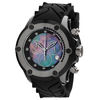 Thumbnail Image 1 of Men's Invicta Subaqua Black IP Chronograph Strap Watch with Black Mother-of-Pearl Dial (Model: 23928)